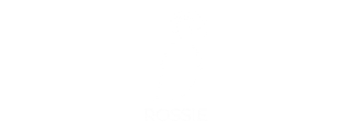logo Rossie bílé transparent